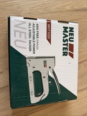 Silver Adjustable Power Tacker - Silver